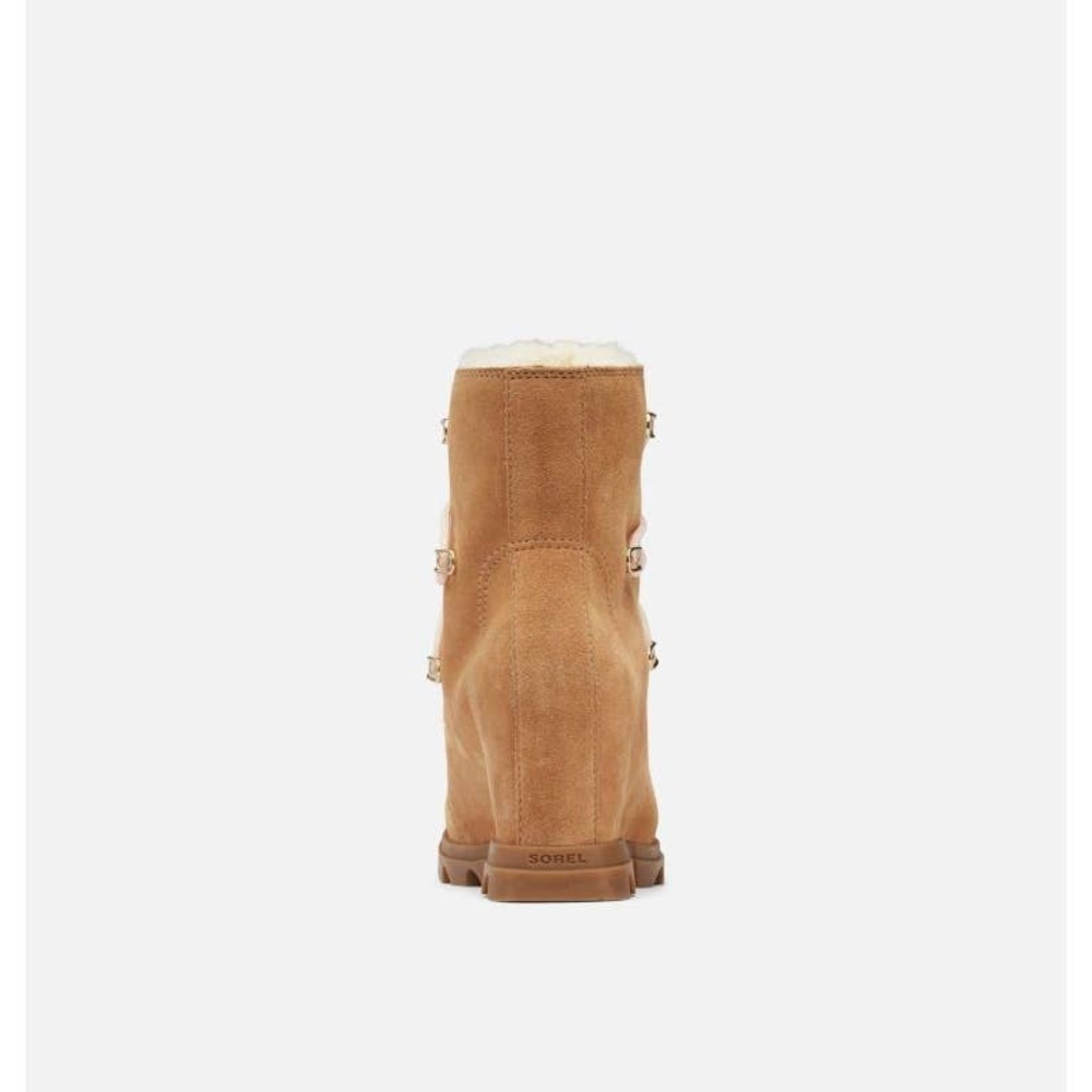 NEW SOREL WOMEN'S JOAN OF ARCTIC™ WEDGE III LACE COZY BOOTIE Size 9 - Picture 9 of 10